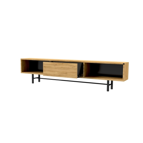 Szafka RTV-68 Drewno Lite Dąb Loft Lakier Rozmiary od 100 cm do 200 cm PREMIUM